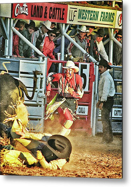 Bullfighter Metal Print
