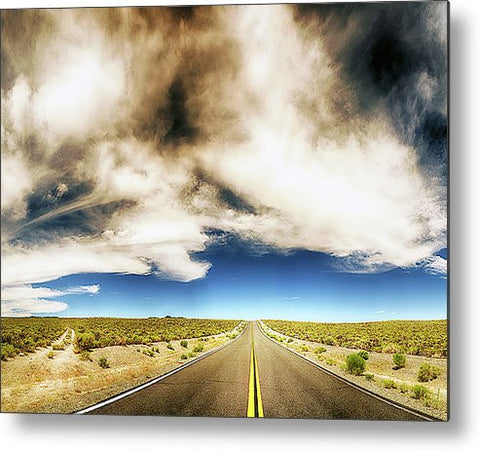 Which Road to Take Metal Print
