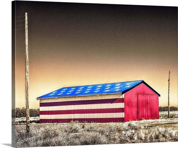 All American Barn Canvas