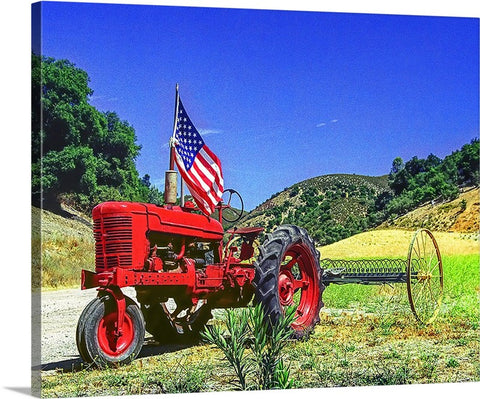 All American Tractor Canvas