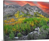 Bishop Creek Autumn, Eastern Sierras, California Canvas