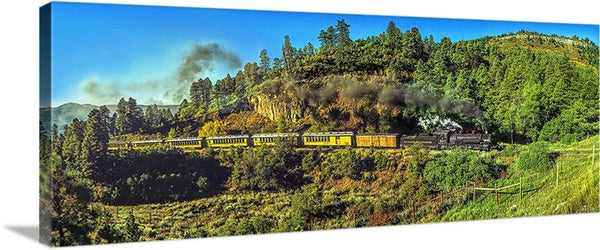 Durango-Silverton Narrow Gauge Railroad Panoramic Canvas