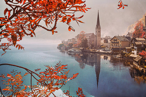 Hallstatt, Austria Autumn
