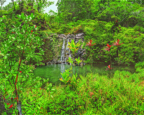 Ole Swimming Hole and Waterfall, Maui, Hawaii