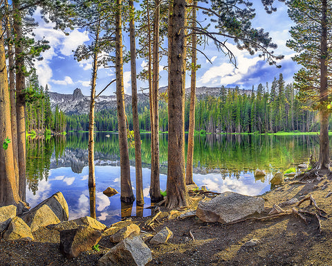 Lake Mary Sunburst, Eastern Sierras, California