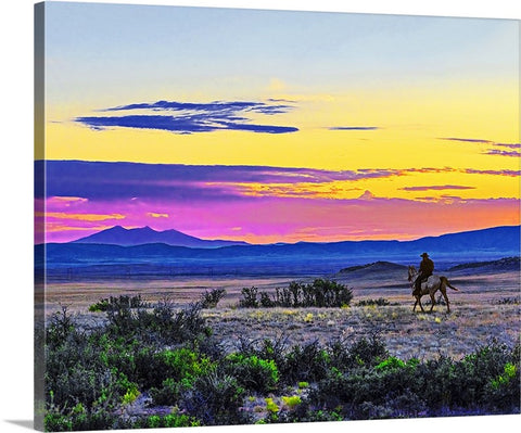 Chino Valley Cowgirl Canvas
