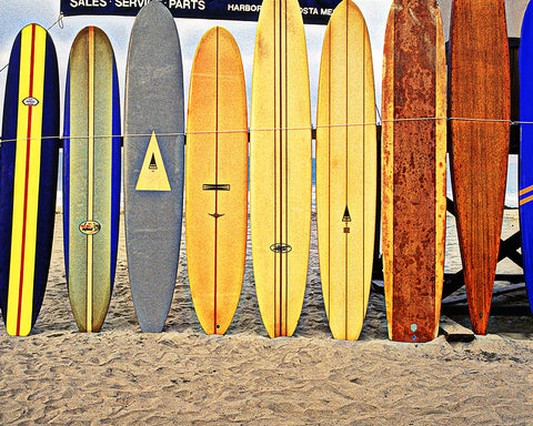 Longboards, Newport Pier, California