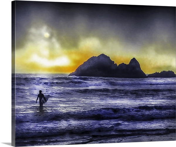 Nor Cal Surfer Canvas