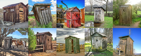 CLICK HERE FOR ALL OUTHOUSES---CLICK BACK ARROW TO REUTRN TO BARNS