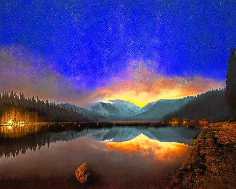 Pinecrest Lake, High Sierras, California