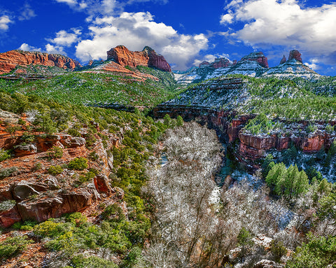 Sedona Gorge, Oak Creek Canyon, Arizona