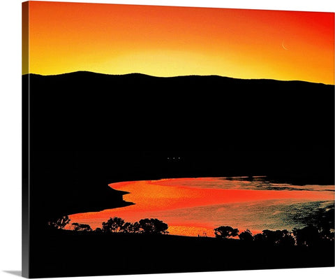 Topaz Lake Dawn Canvas
