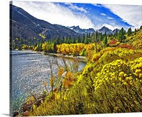 Twin Lakes Autumn, Eastern Sierras, California Canvas
