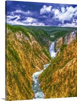 Yellowstone Falls Canvas