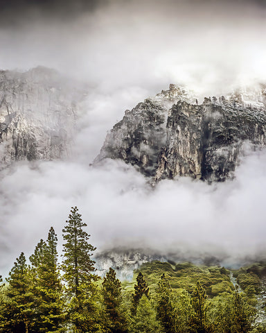 Clearing Storm Yosemite National Park, California